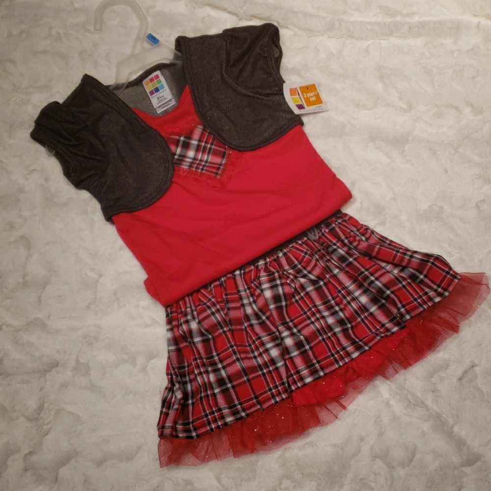 Little Girls Skirt Set